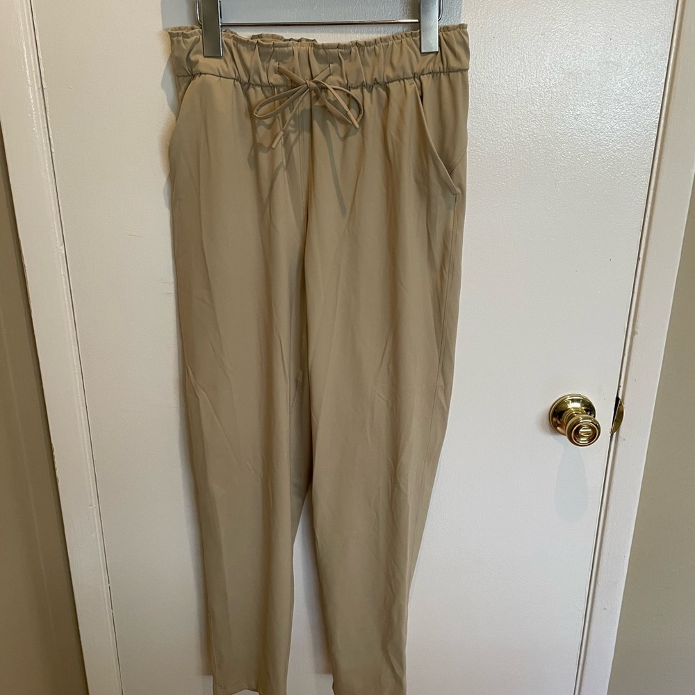 Lululemon Stretch Highrise Jogger Drawstring Pants